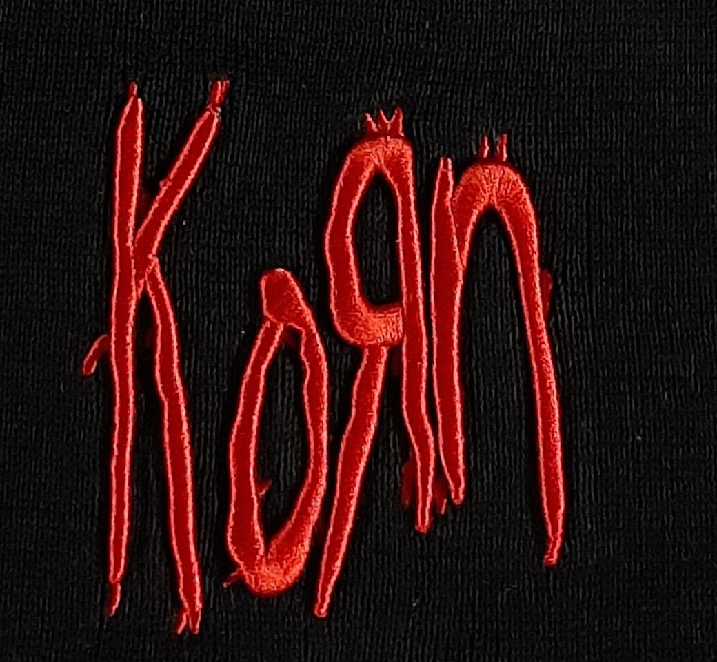 Korn - Red Logo 3D Beanie Mütze