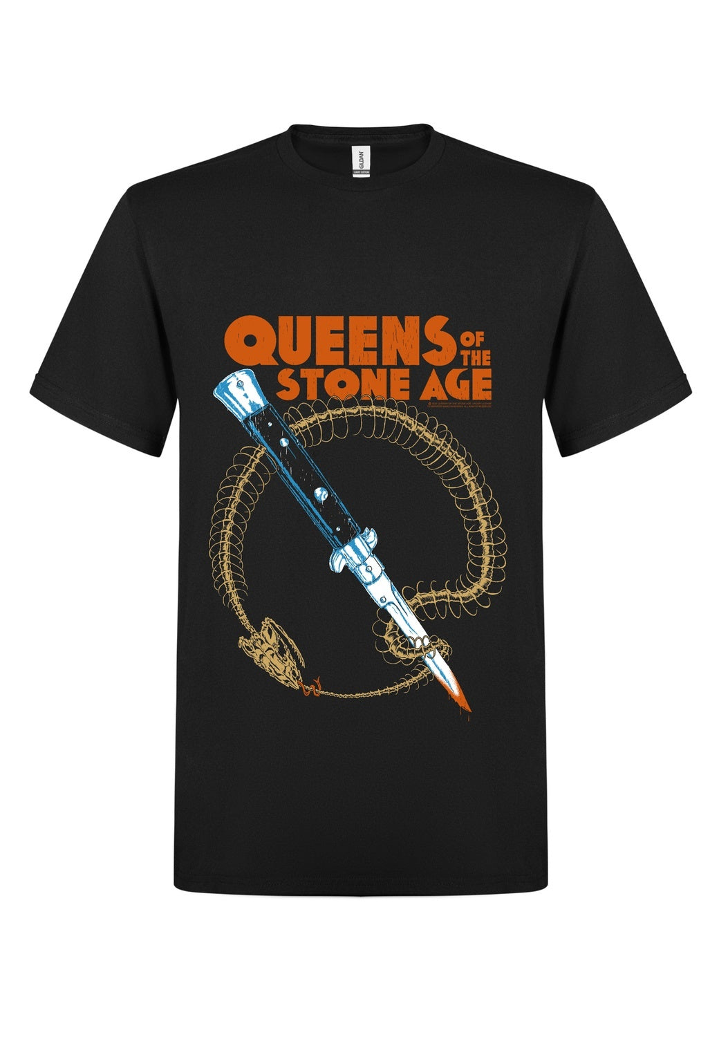 Queens of the Stone Age - Snake Skeleton - T-Shirt