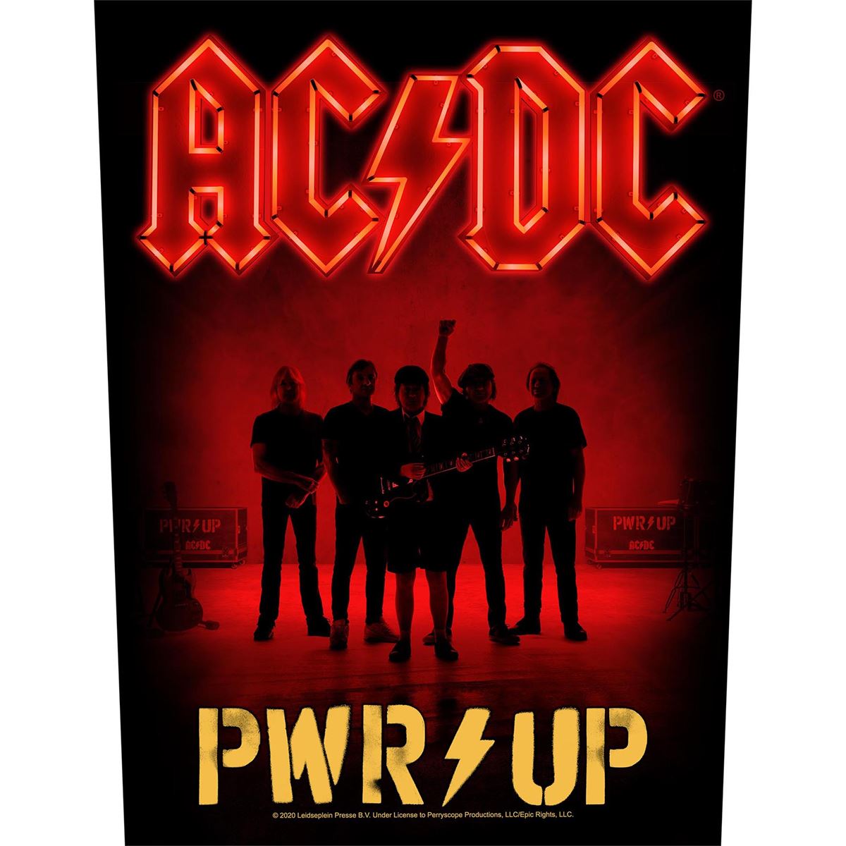 AC/DC - PWR Up Band Backpatch Rückenaufnäher
