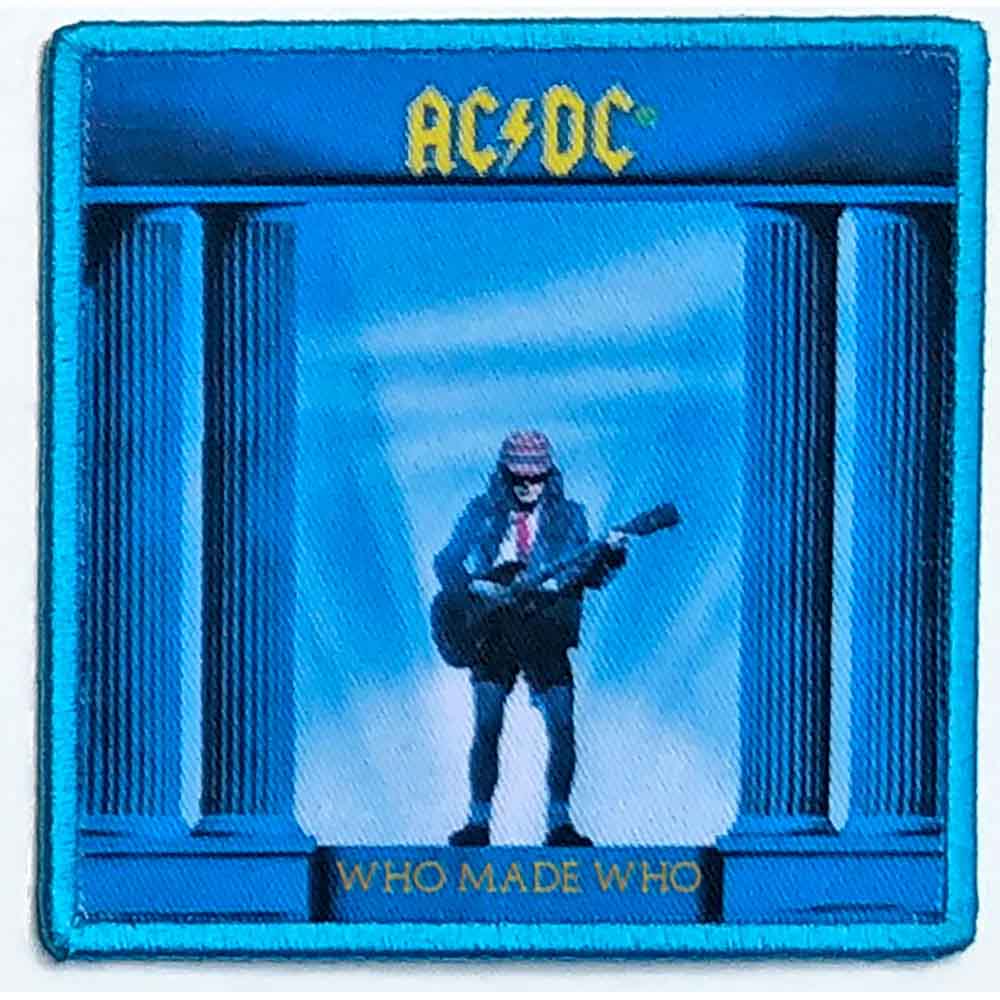 AC/DC - Who Made Who Printed Patch Aufnäher ca. 8,6x 8,6cm #1