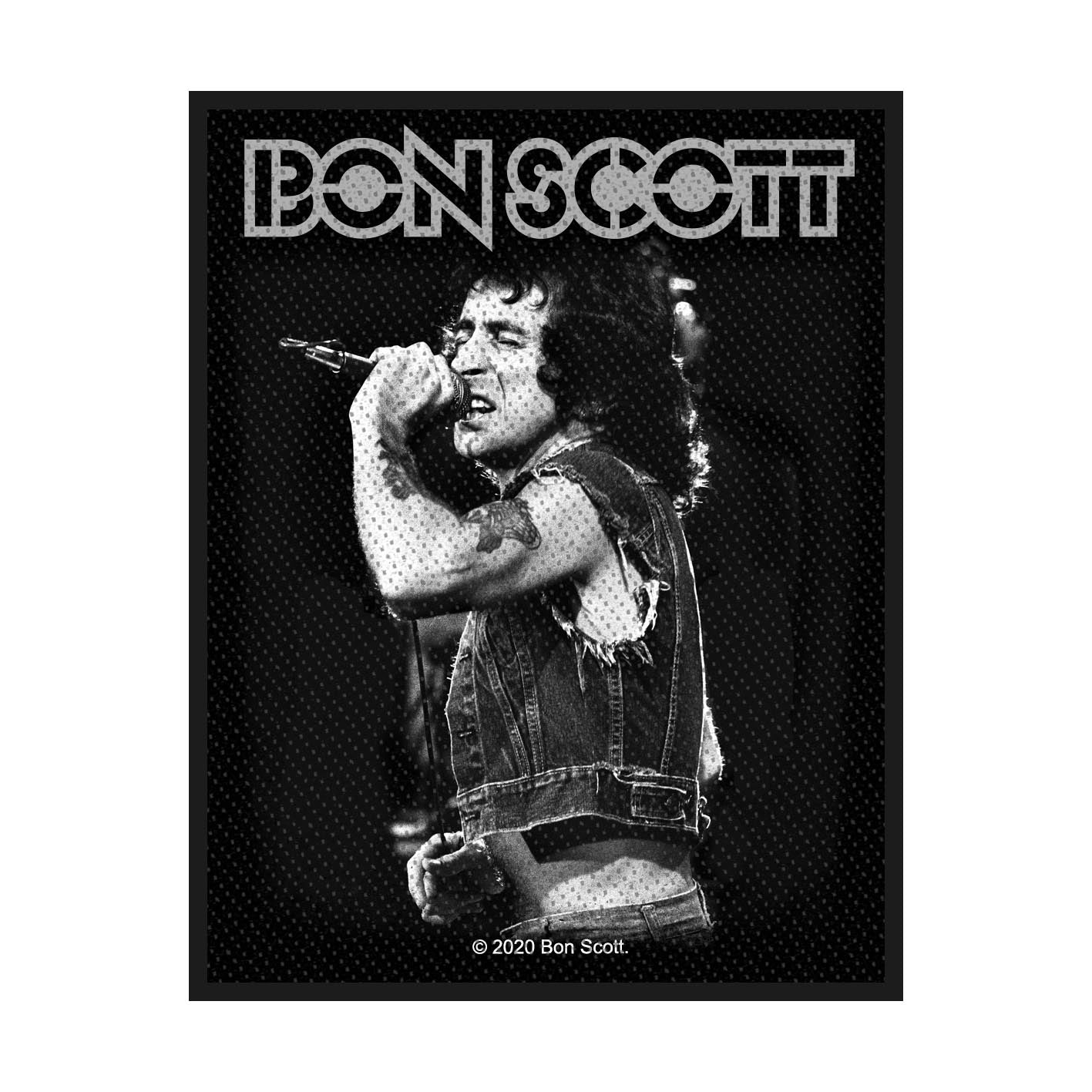 AC/DC - Bon Scott Patch Aufnäher