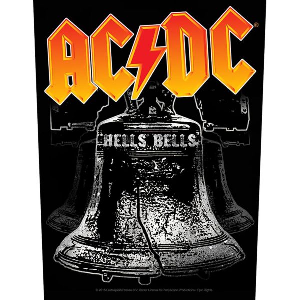 AC/DC - Hells Bells Backpatch Rückenaufnäher