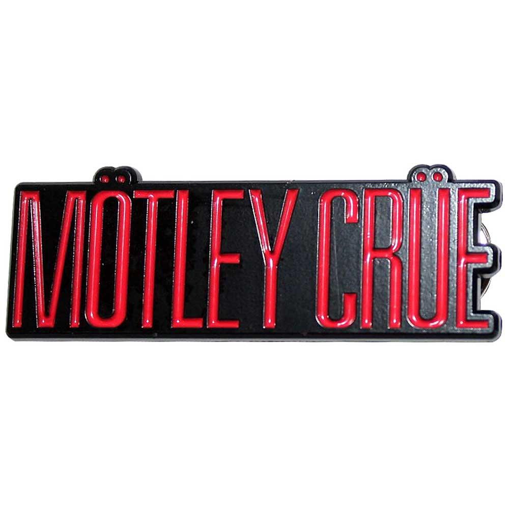 Mötley Crüe - Logo Red & Black Pin ca. 4,5x 1,6cm