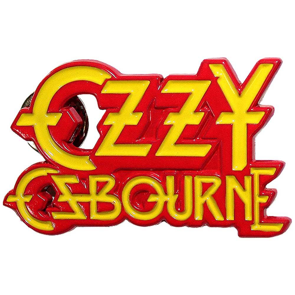 Ozzy Osbourne - Stacked Logo Pin ca. 4,5x 2,7cm