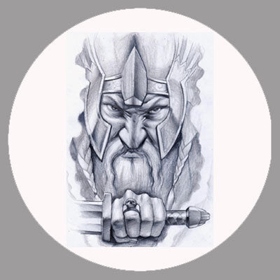 Generic - Angry Viking Button