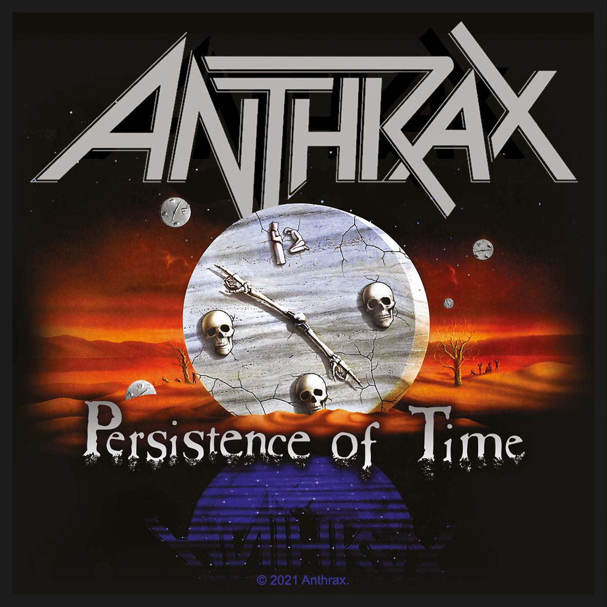 Anthrax - Persistence Of Time Patch Aufnäher ca. 10x10cm