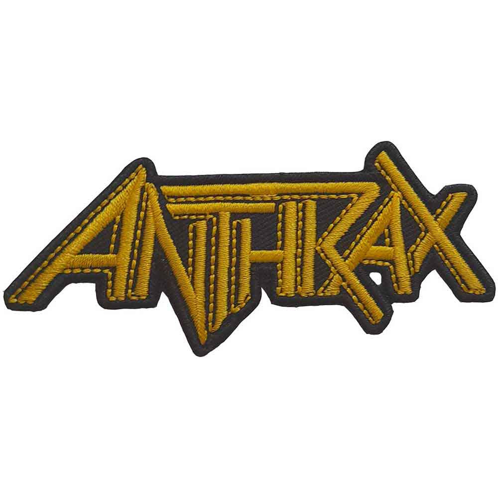 Anthrax - Yellow Logo Patch Aufnäher
