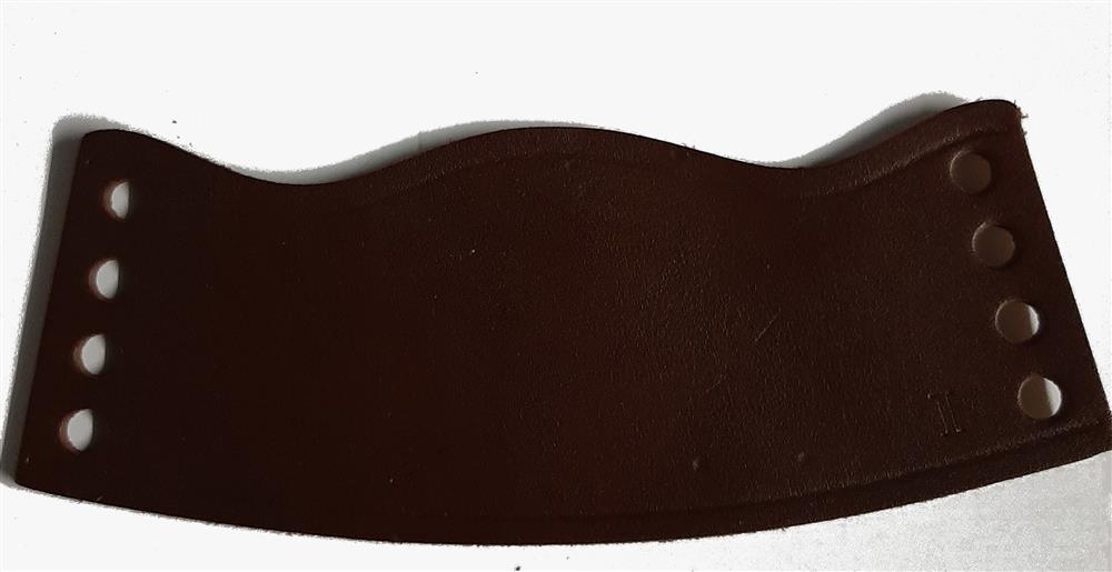 Armguards Leder braun 4-Loch kurz B-Ware