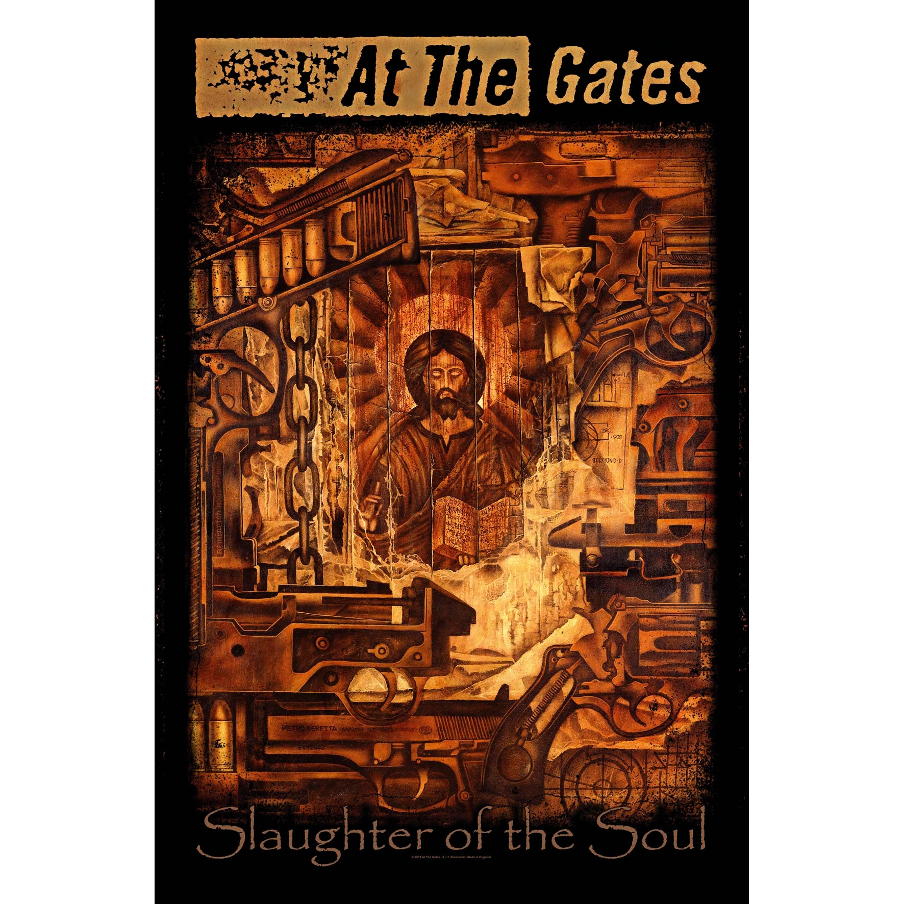 At The Gates - Slaughter Of Soul Premium Posterflagge