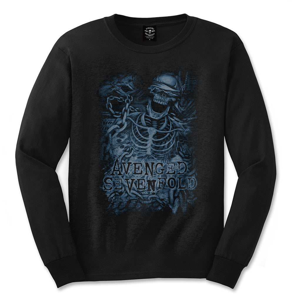 Avenged Sevenfold - Chained Skeleton Longsleeve