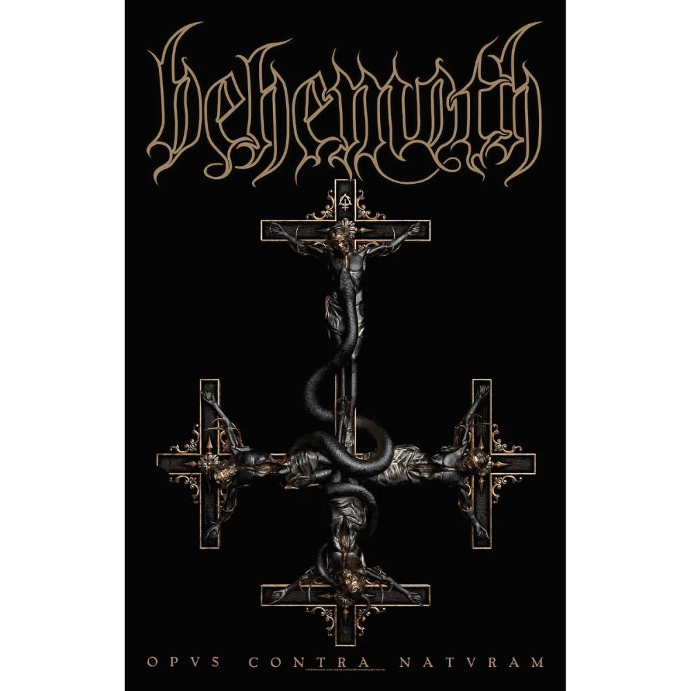 Behemoth - Opvs Contra Natvram Posterflagge