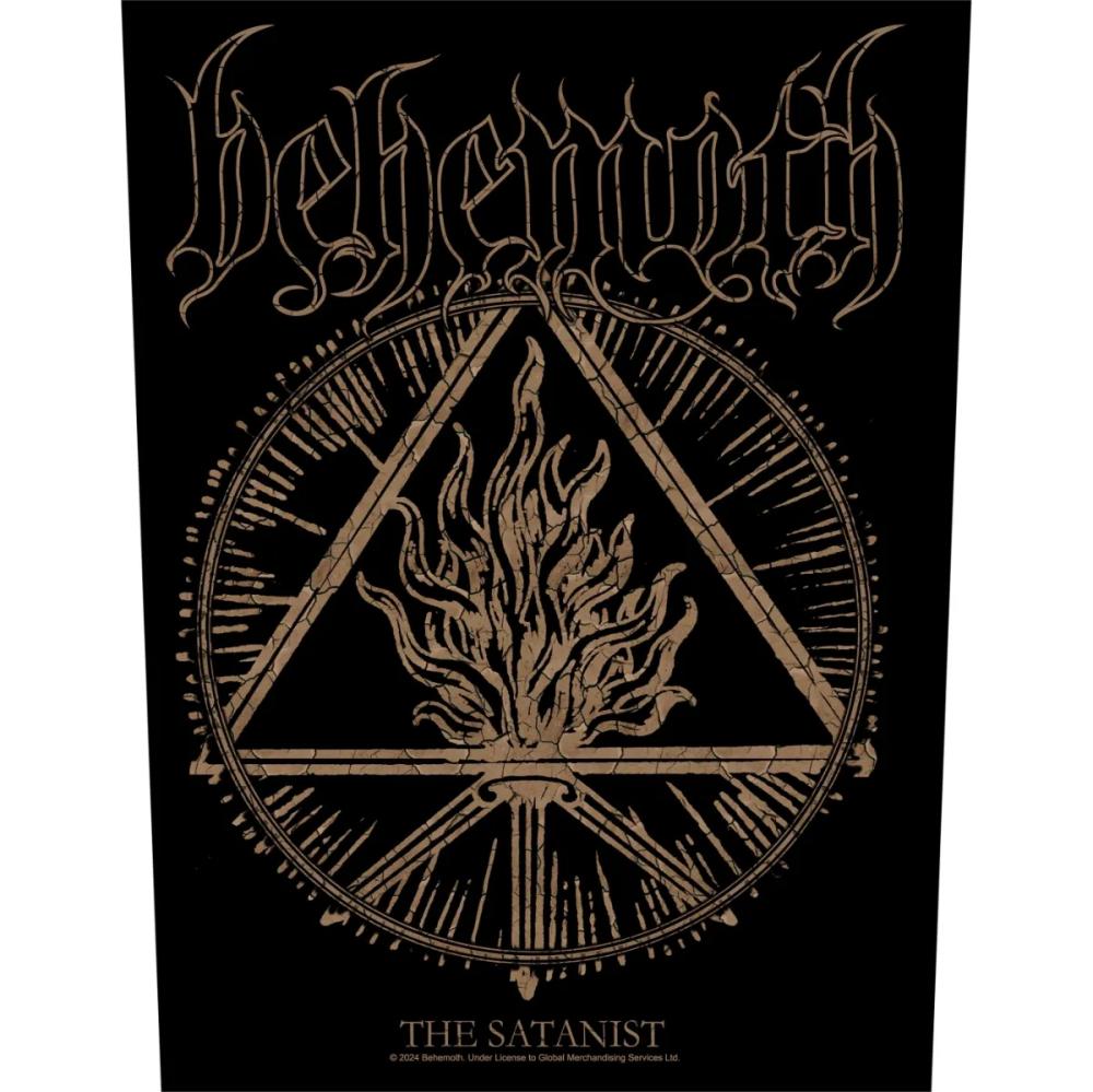 Behemoth - The Satanist Backpatch Rückenaufnäher