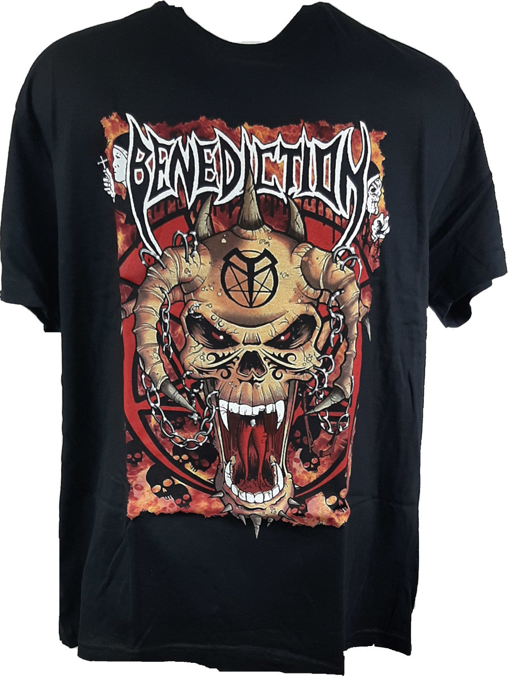 Benediction - Skull T-Shirt