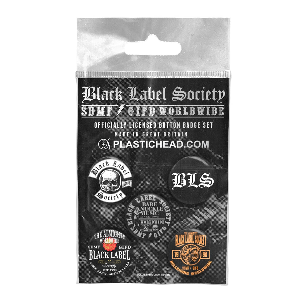 Black Label Society - SDMF Button-Set