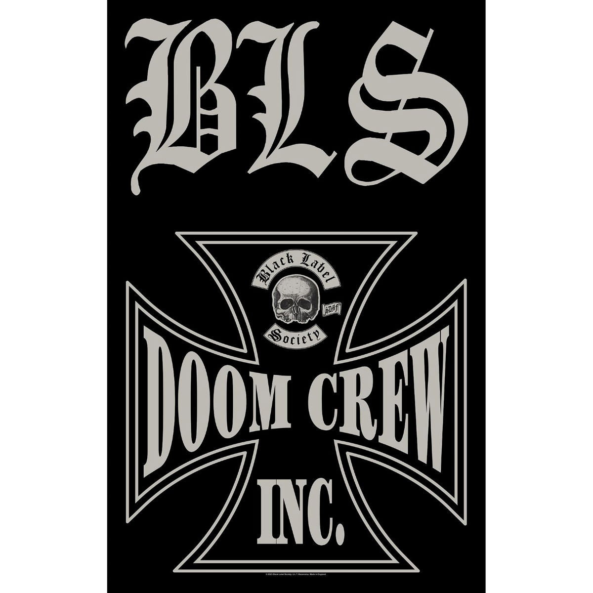 Black Label Society - Doom Crew Premium Posterflagge