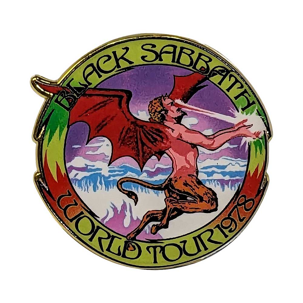 Black Sabbath - World Tour 78 PIN ca. 3,5cm