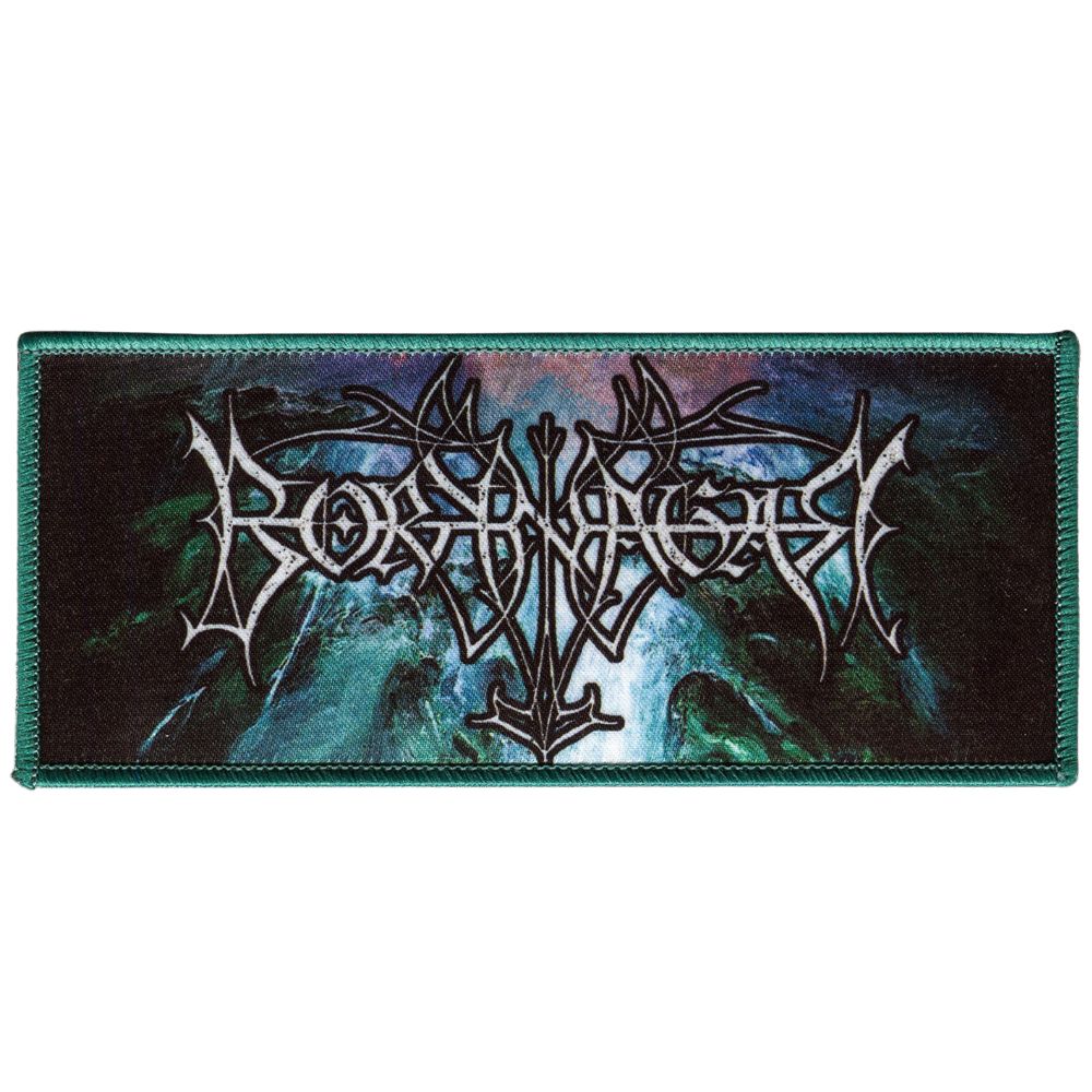 Borknagar - Fall Logo Patch Aufnäher ca. 14x 6cm