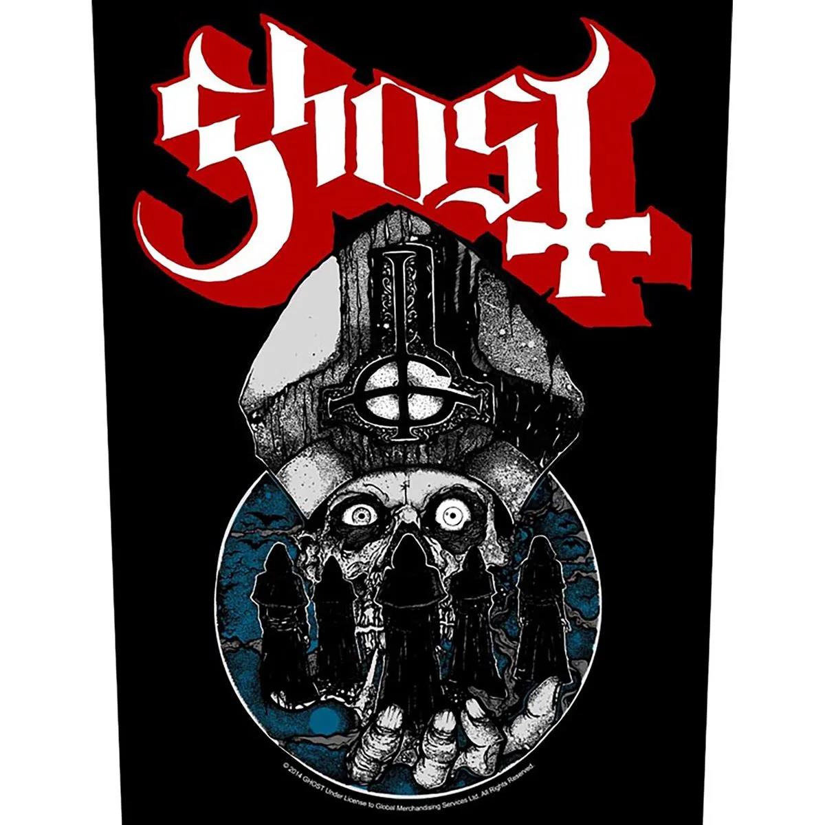Ghost - Papa Warriors Backpatch Rückenaufnäher