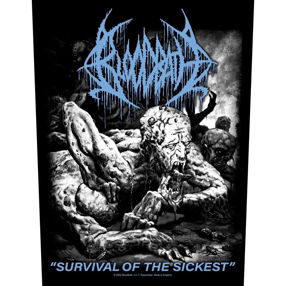 Bloodbath - Survival Of The Sickest Backpatch Rückenaufnäher