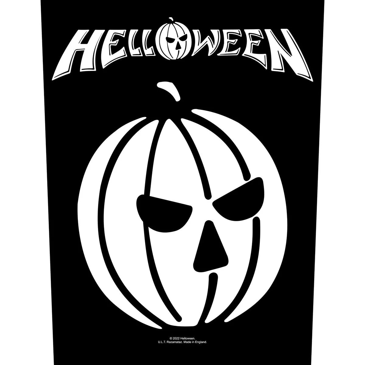 Helloween - Pumpkin Backpatch Rückenaufnäher
