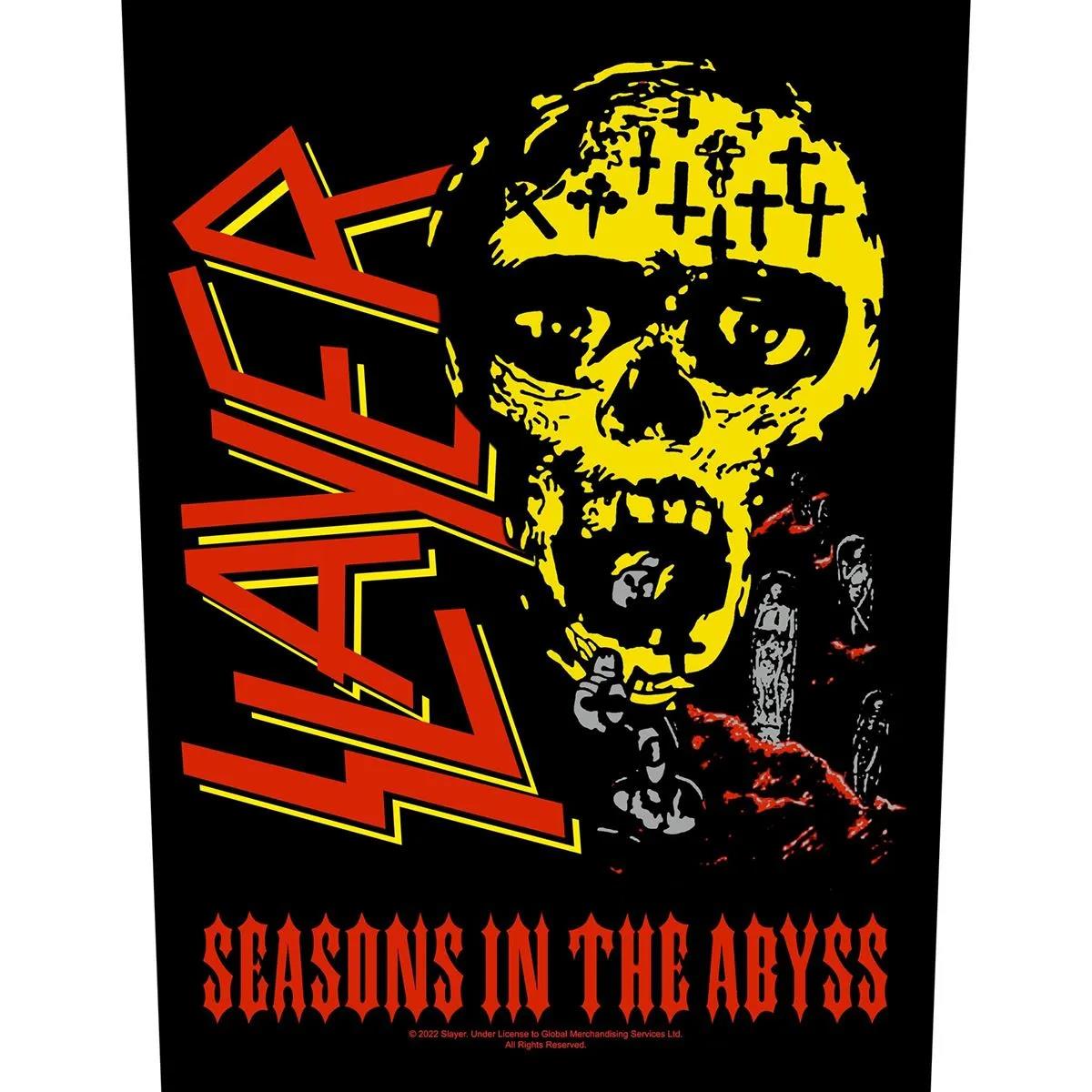 Slayer - Seasons In The Abyss Backpatch Rückenaufnäher