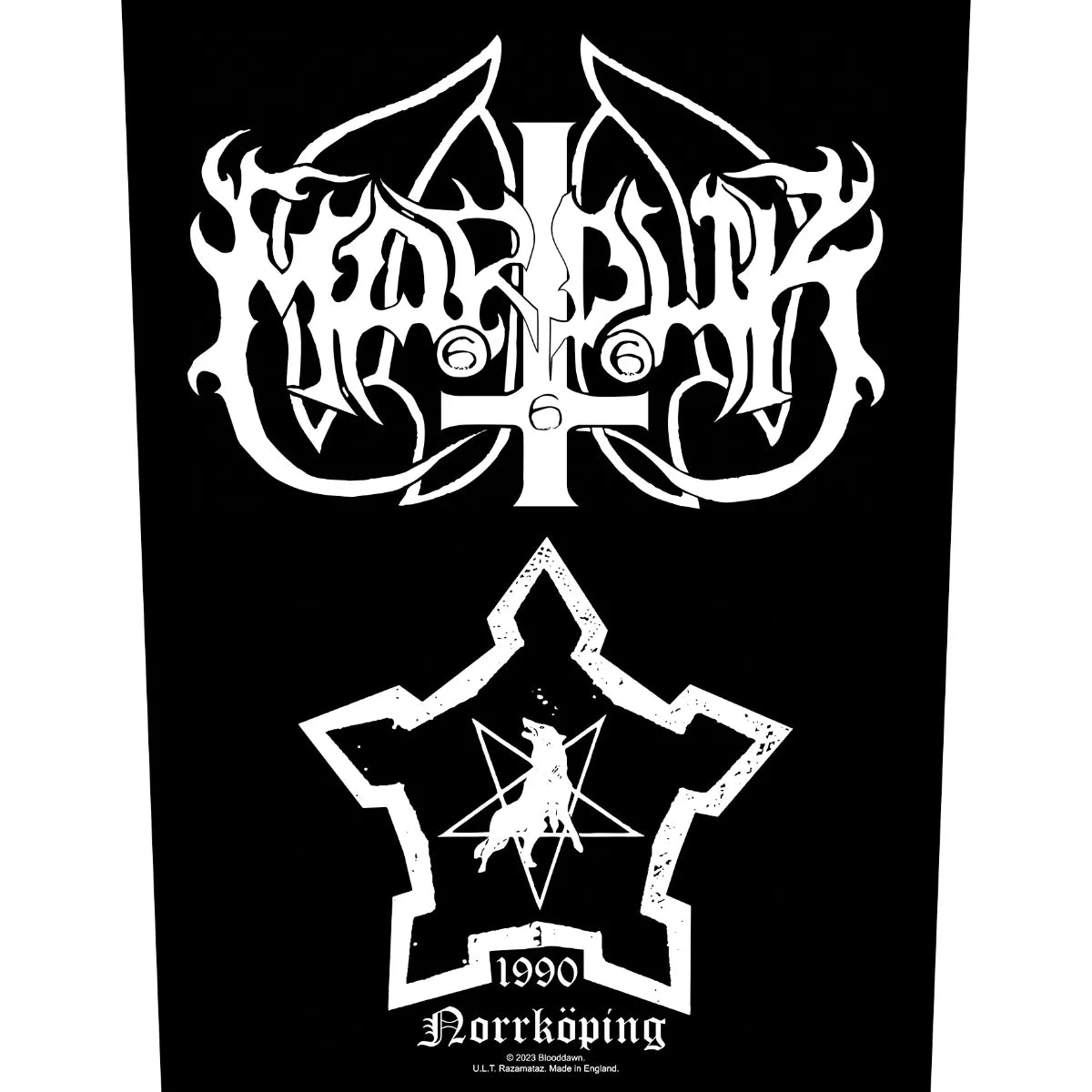 Marduk - Norrkoping Backpatch Rückenaufnäher