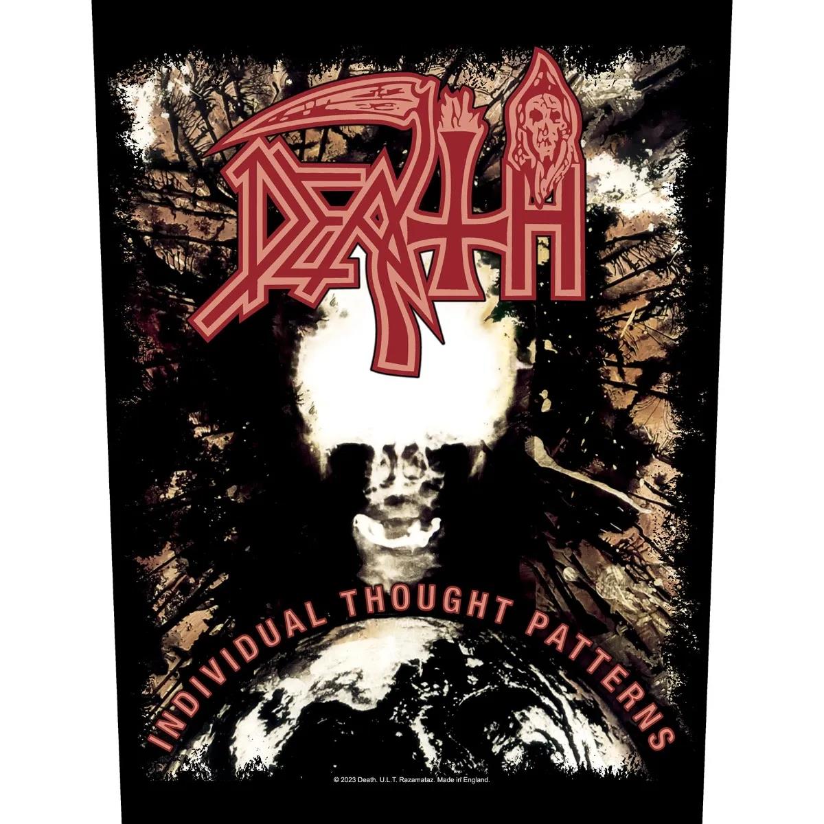 Death - Individual Thought Patterns Backpatch Rückenaufnäher