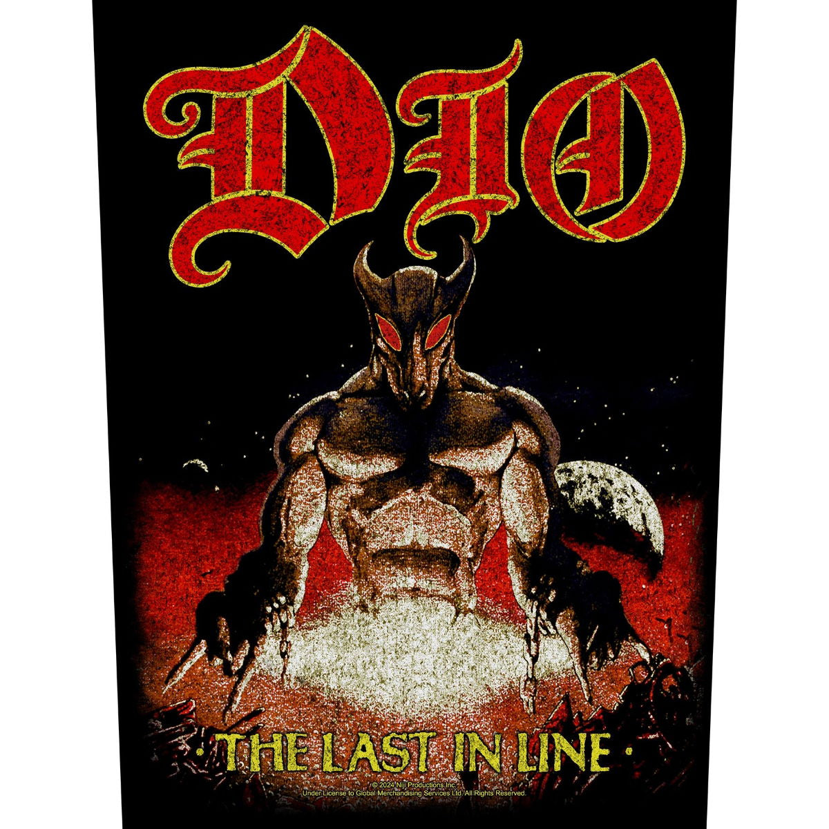 DIO - Last In Line Backpatch Rückenaufnäher
