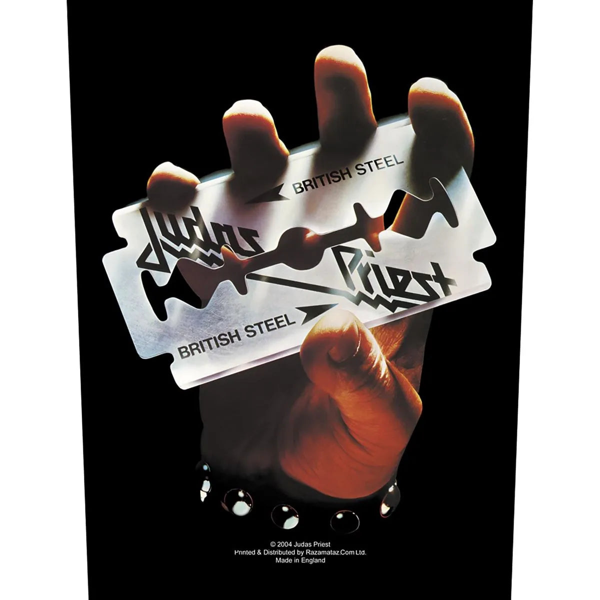 Judas Priest - British Steel - Backpatch Rückenaufnäher