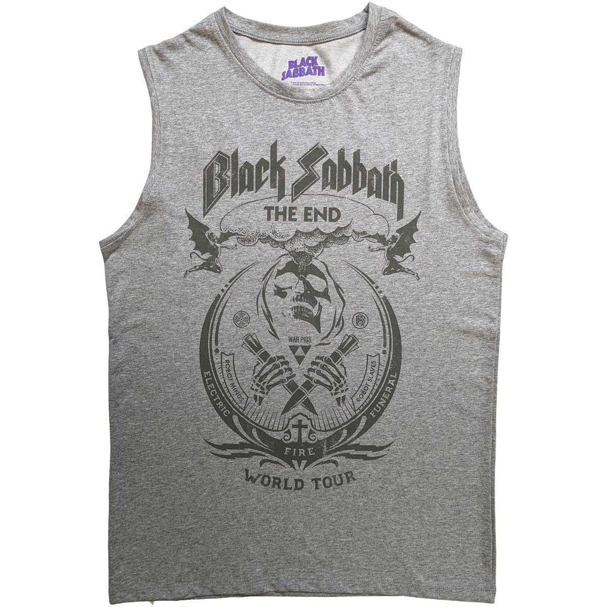 Black Sabbath - The End Mushroom Tank Shirt