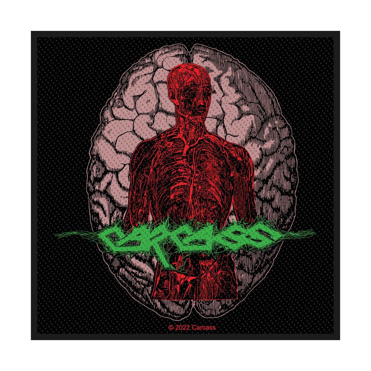 Carcass - Cabeza Patch Aufnäher