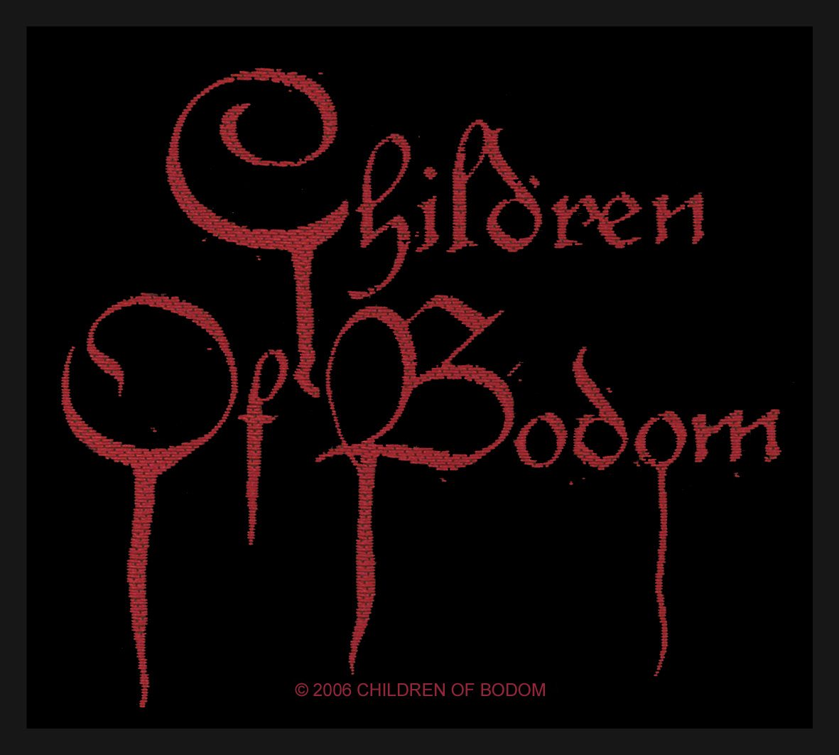 Children Of Bodom - Blood Logo Patch Aufnäher -