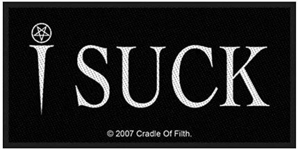 Cradle Of Filth - I Suck Patch Aufnäher