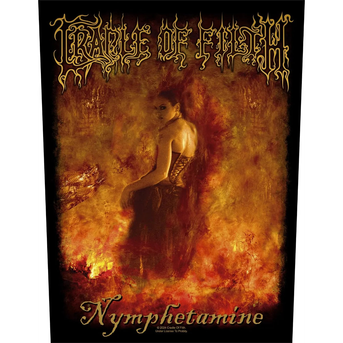Cradle Of Filth - Nymphetamine Backpatch Rückenaufnäher