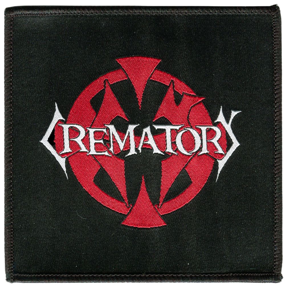 Crematory - Logo Patch Aufnäher ca. 10x 10cm