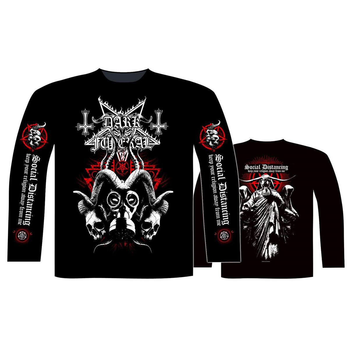 Dark Funeral - Social Distancing Longsleeve