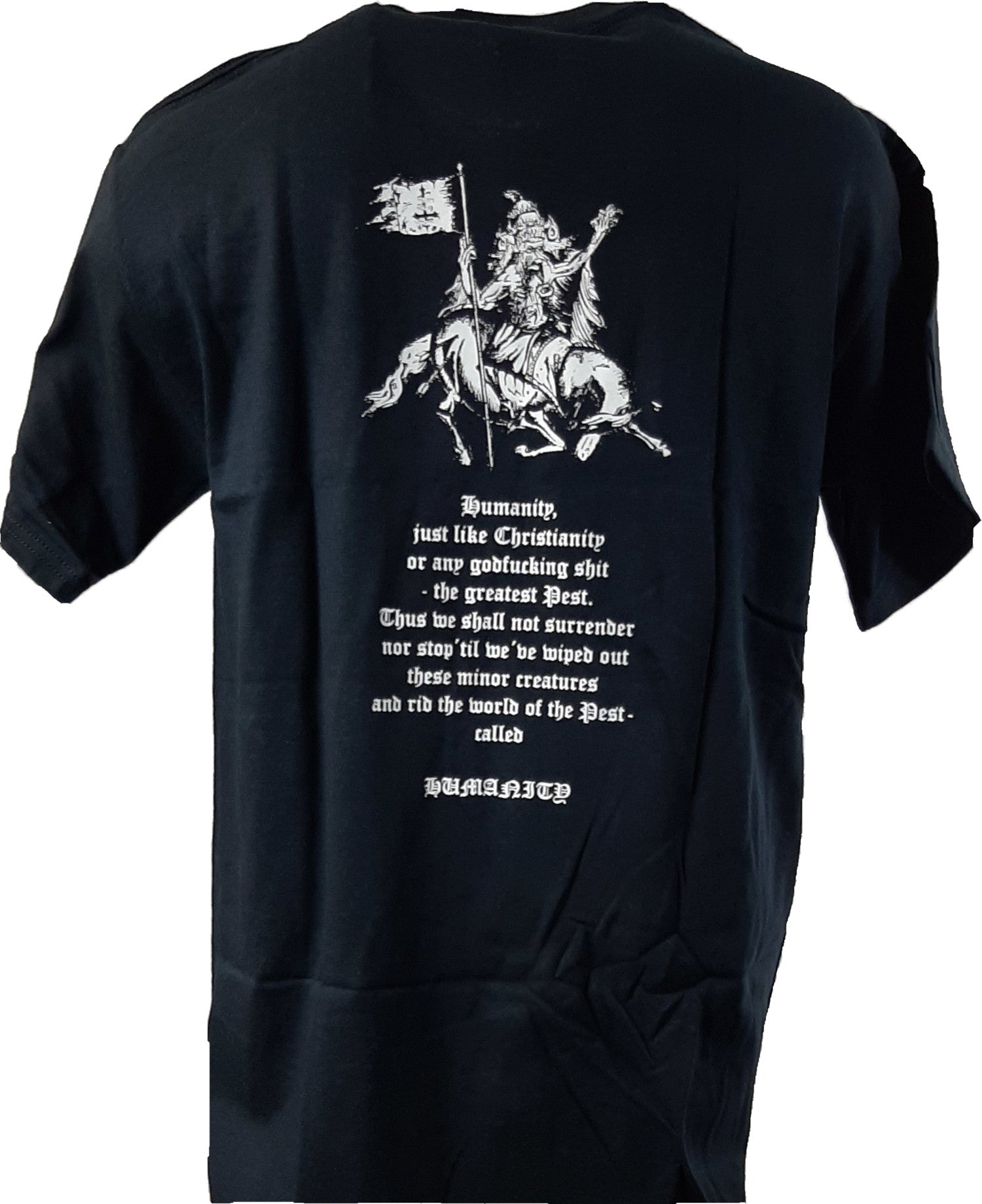 Darkened Nocturn Slaughtercult - The Pest Called Humanity T-Shirt