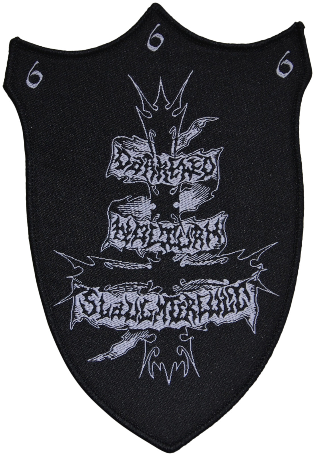 Darkened Nocturn Slaughtercult - Wappen Patch Aufnäher ca. 10,5x 15cm