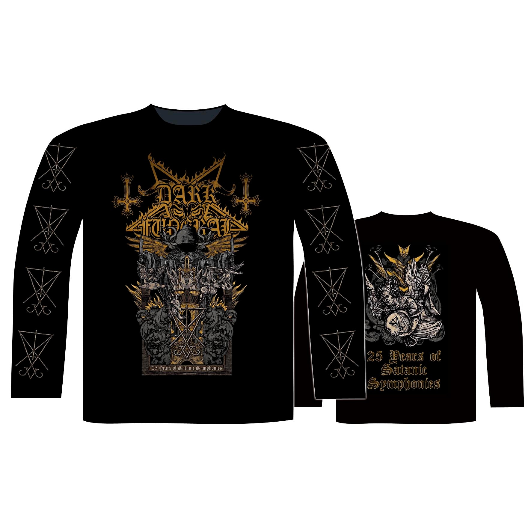 Dark Funeral - 25 Years Of Satanic Symphonies Longsleeve