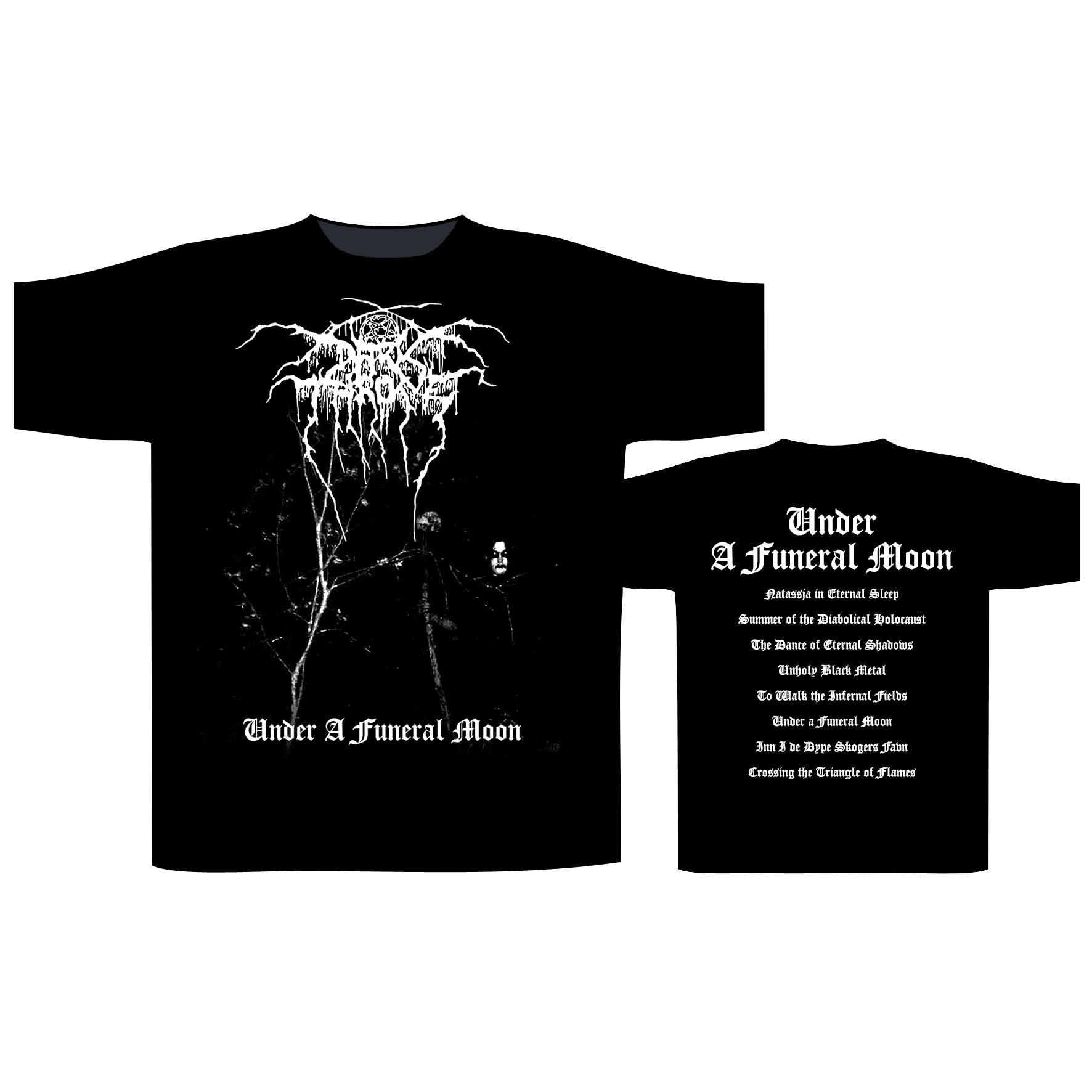 Darkthrone - Under A Funeral Moon Album T-Shirt