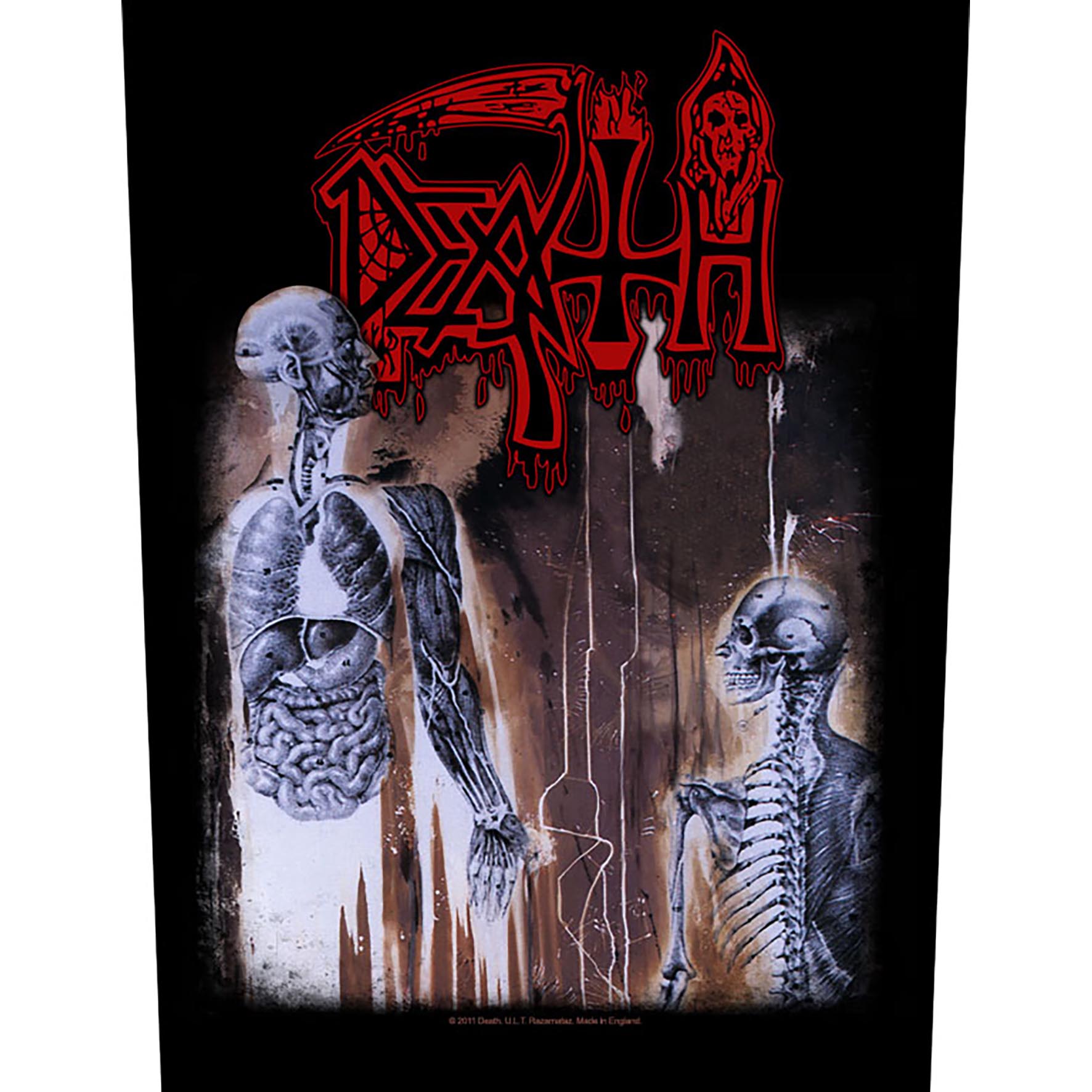 Death - Human Backpatch Rückenaufnäher