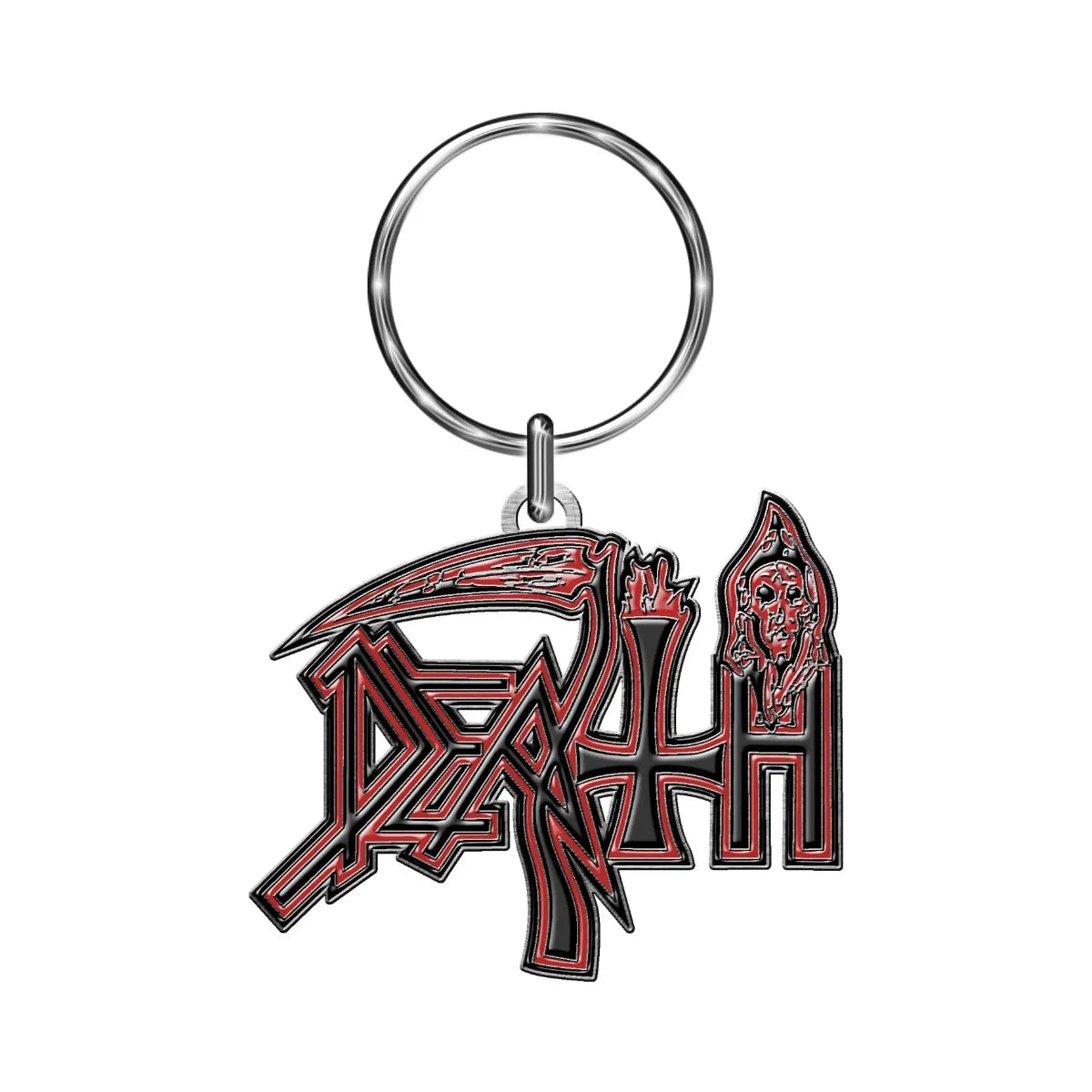 Death - Human Logo Keyring Schlüsselanhänger