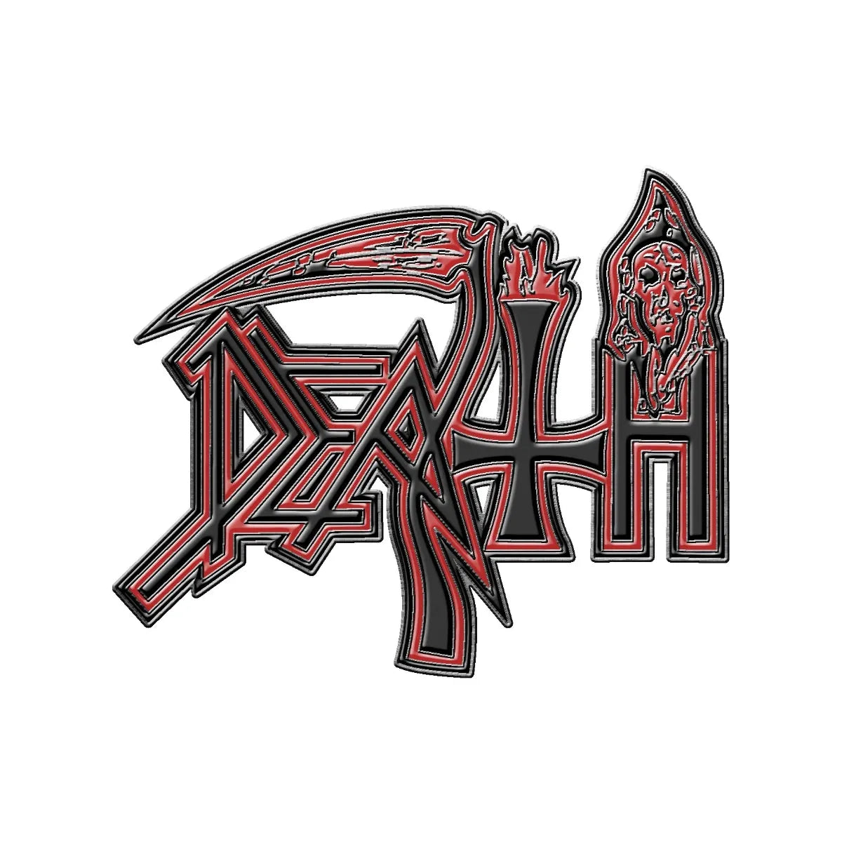 Death - Human Logo Pin