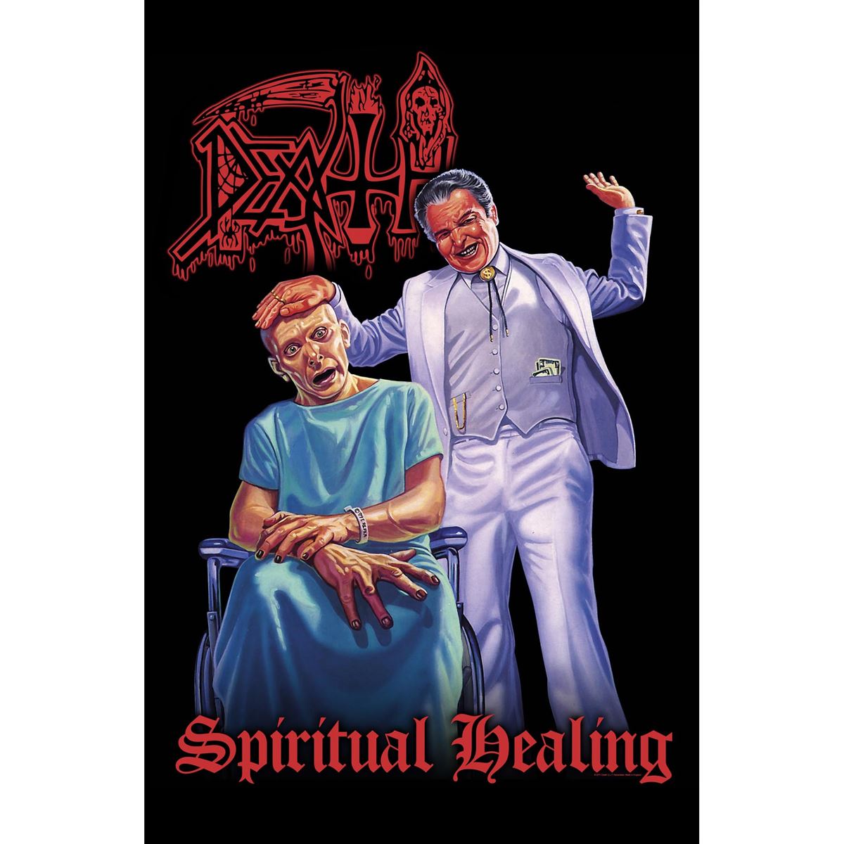 Death - Spiritual Healing Premium Posterflagge