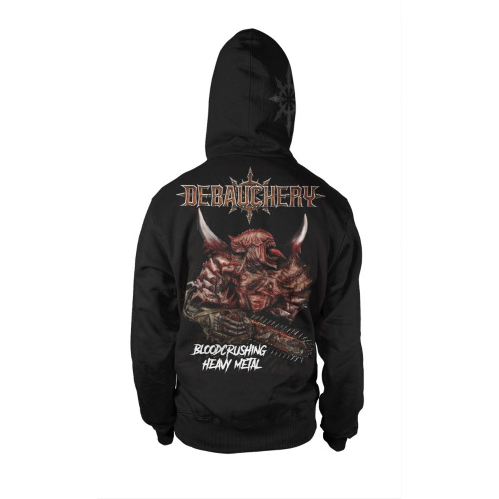 Debauchery - Bloodcrushing Zipper Kapuzenjacke