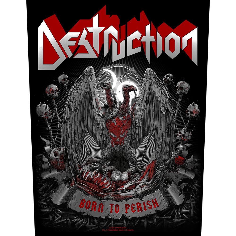 Destruction - Born To Perish Backpatch Rückenaufnäher