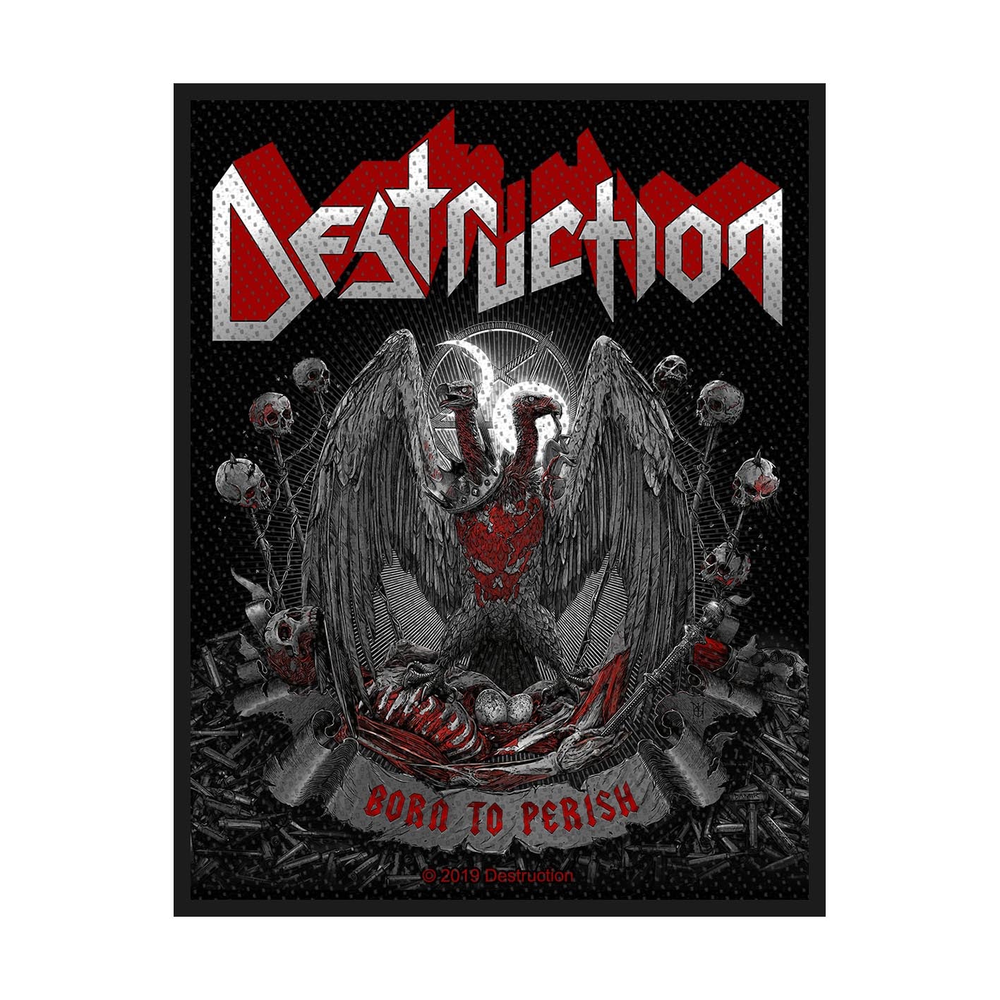 Destruction - Born To Perish Patch Aufnäher