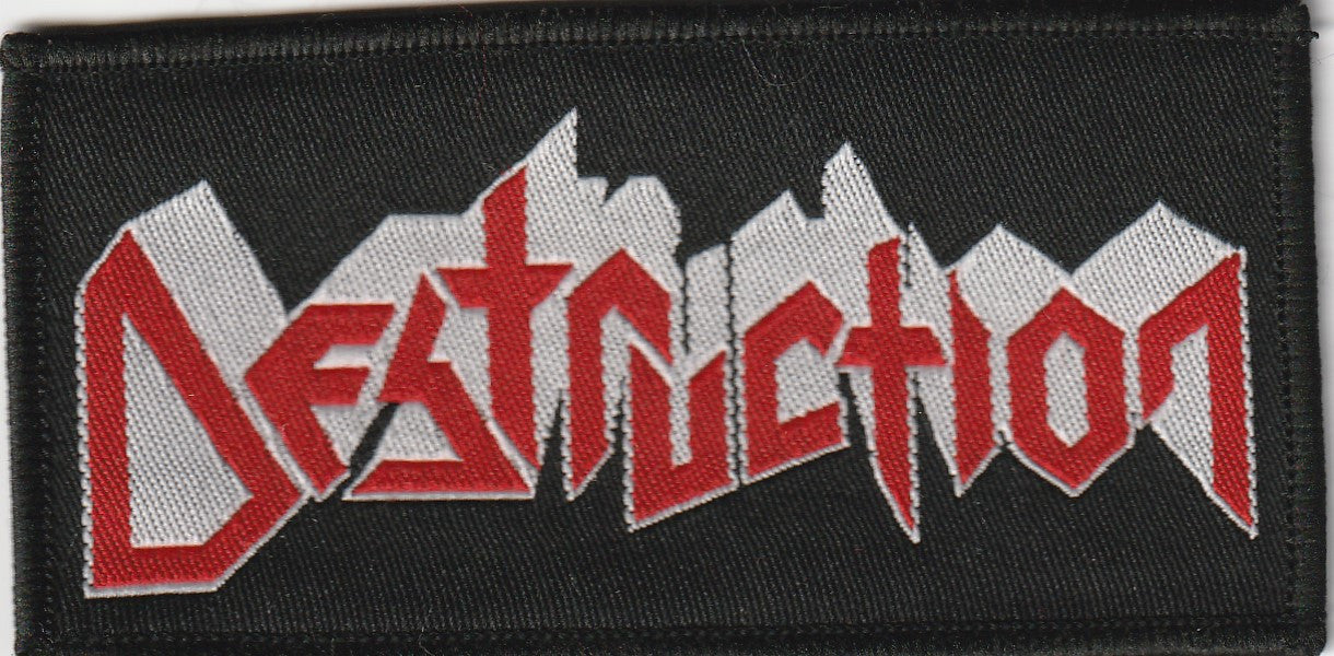 Destruction - Logo Patch Aufnäher ca. 10x 5,2cm