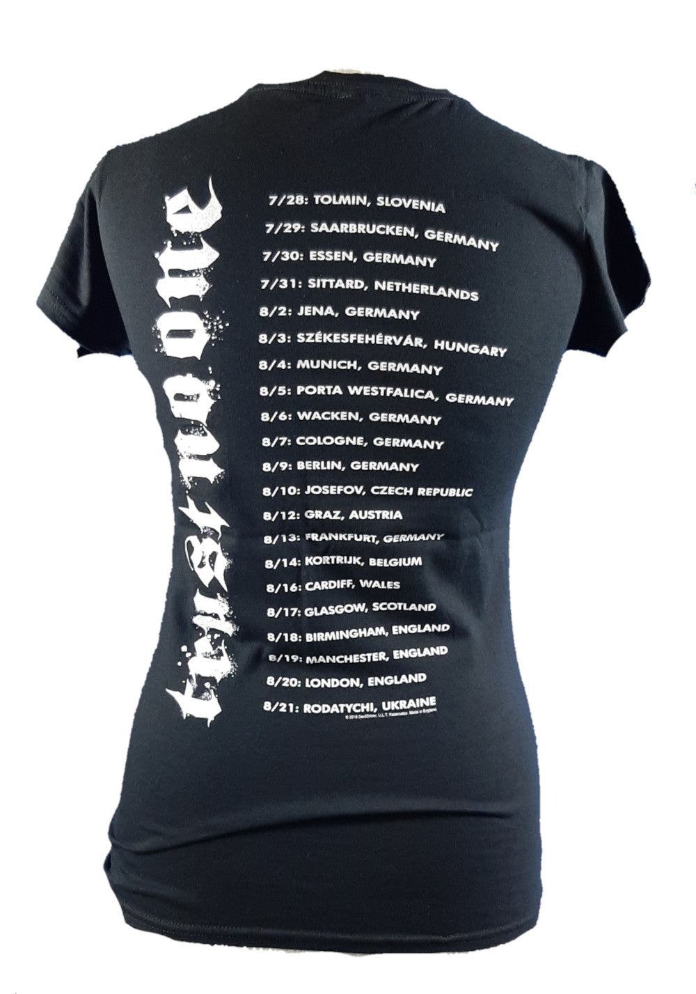 Devildriver - Trust No One Tour 2016 Damen Shirt Gr. L