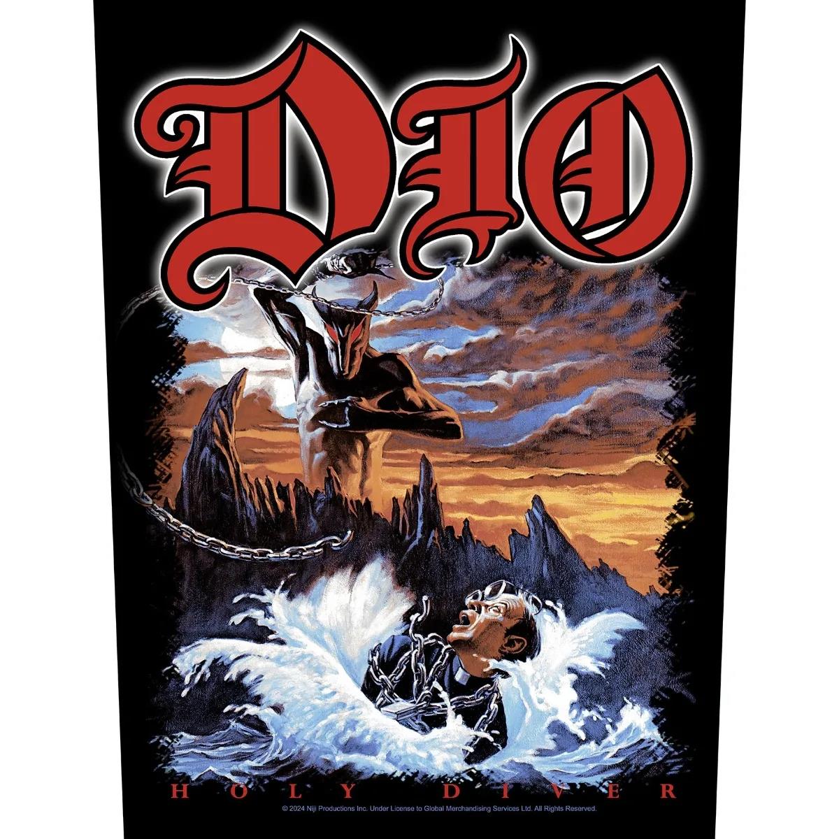 DIO - Holy Diver Backpatch Rückenaufnäher